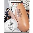 Inkbox Temporary Tattoos, Semi-Permanent Tattoo, One Premium Easy Long Lasting, Water-Resistant Temp Tattoo with For Now Ink - Lasts 1-2 Weeks (Black)