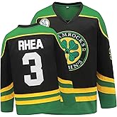Ross The Boss #3 Rhea Hockey Jersey St John's Shamrocks Ice Hockey Shirts with EMHL Patch