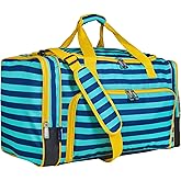 Wildkin Kids Weekender Duffel Bag – Carry-On Size for School, Travel, & Sleepovers