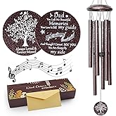 Memorial Gifts for Loss of Dad, 25'' Memorial Wind Chimes for Loss of Father, Sympathy Gifts for Lose of Dad Father, Bereavement/Condolence/Remembrance Gifts
