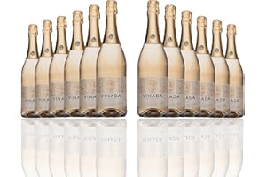 VINADA - Sparkling Gold - Zero Alcohol Wine - 750 mL (12 Glass Bottles)