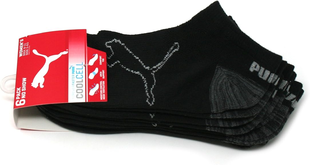 puma cool cell no show socks