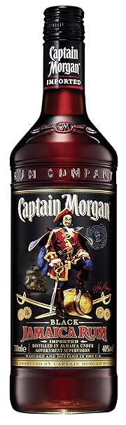 1 X 700ML CAPT. MORGAN BLACK 40%