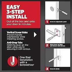 Kwikset Halifax Interior Passage Door Handle, Lever