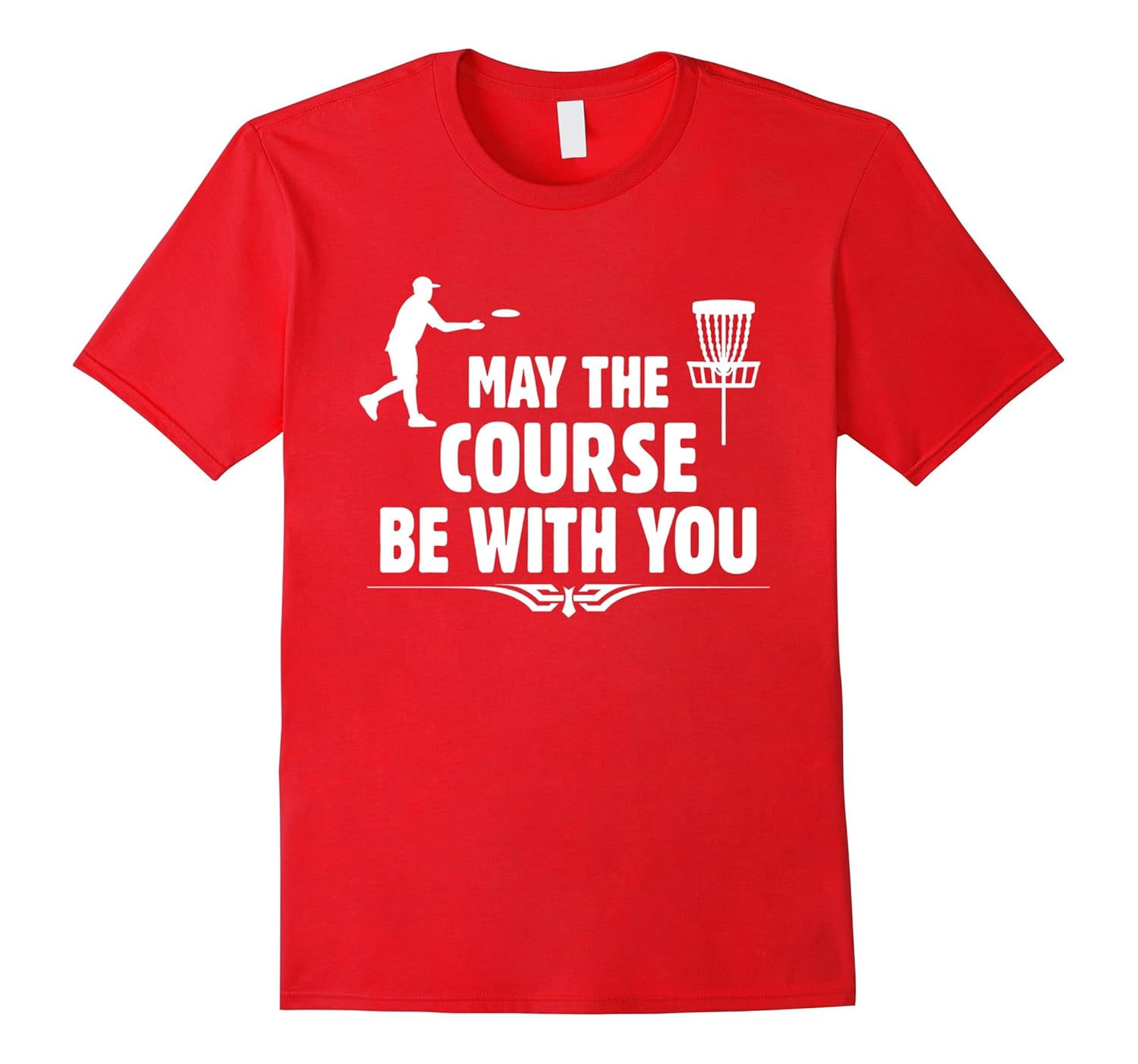 May The Course Be With You Funny Golf T-shirt-ANZ