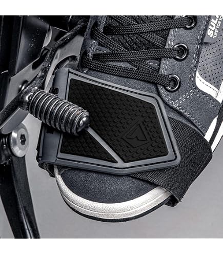 Protector De Zapato Para Cambio De Marchas De Moto - De Goma Antideslizante, Talla única, Evita Arañazos En La Bota
