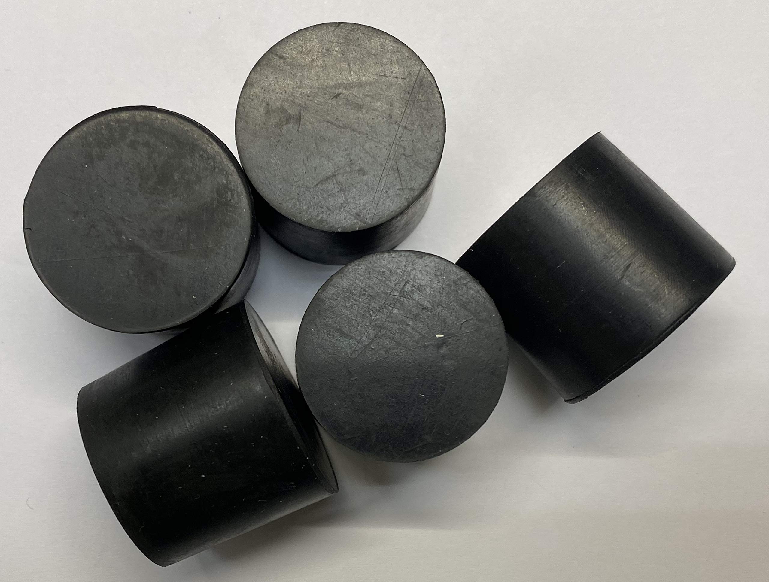 dexierp Protection Force Stopper Plug For 1-1/8" 1-5/32" 29mm Hole (Pack of 10) Tube Bottle Openning 1 1/4-7 UNC Thread Nut Paint Masking Reusable Rubber