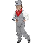 Aeromax Jr. Train Engineer Suit with cap and accessories, size 6/8