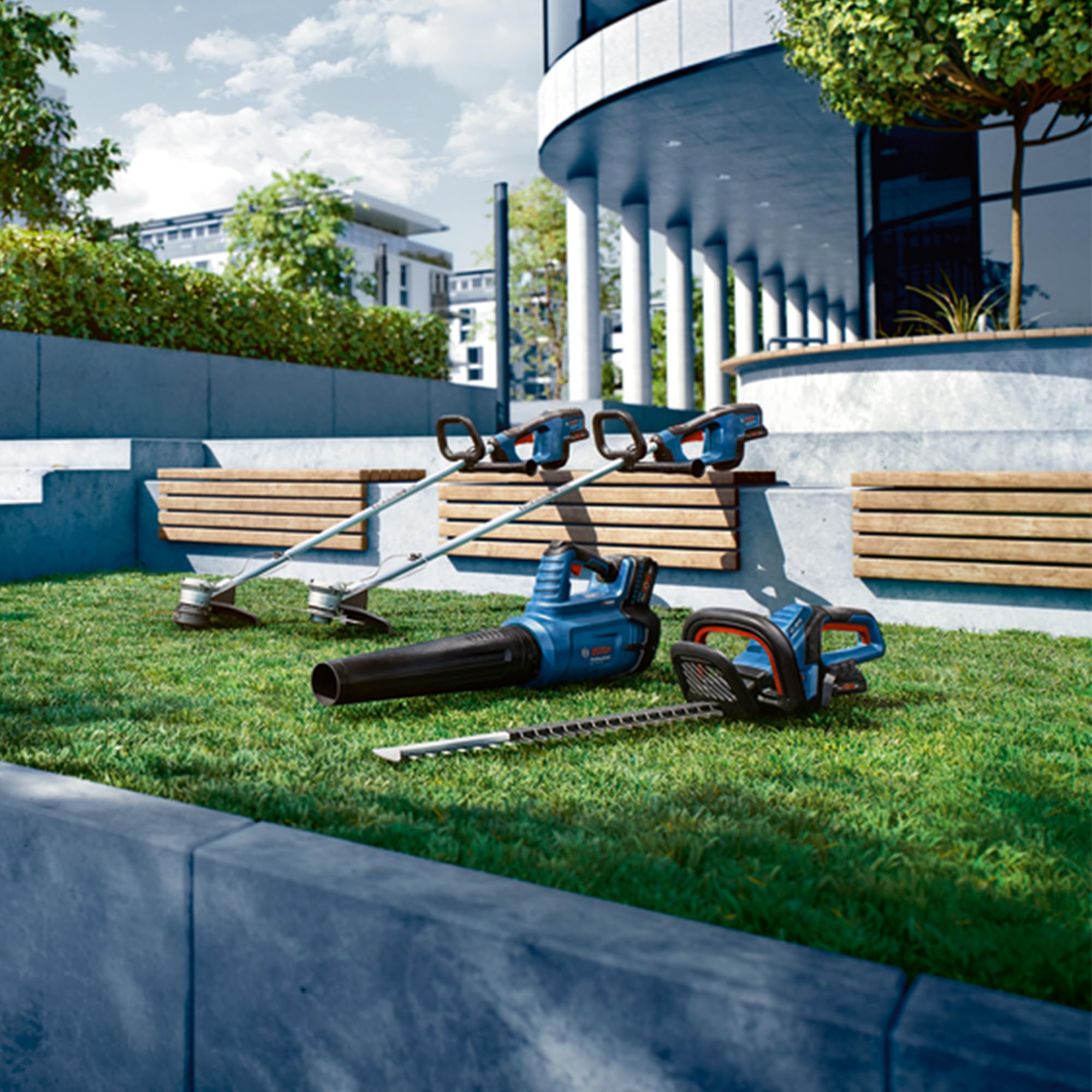 Bosch Professional 18V System Akku-Gebläse GBL 18V-750 (Volumenstrom von 780 m³/h, Luftgeschwindigkeit von bis zu 198 km/h, variable Drehzahl) 9