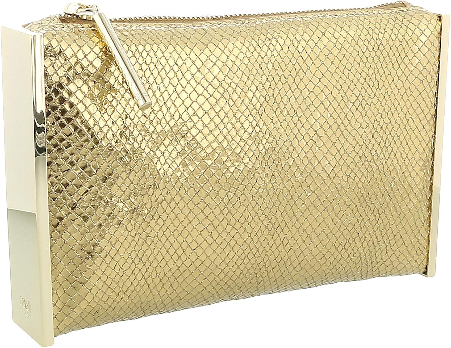 gold pouch clutch
