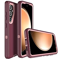 MXX Case Compatible with Galaxy S24 Plus, 3-Layer