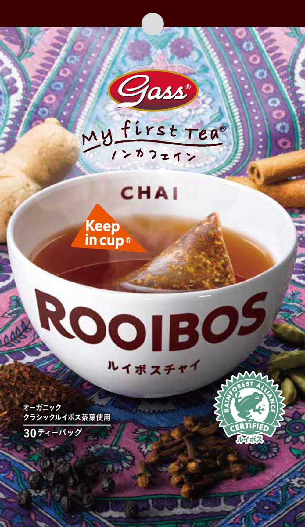 Gass Chai Rooibos Tea (30 Tea Bags)