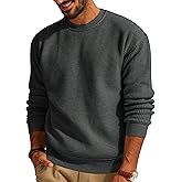 PJ PAUL JONES Mens Sweater Crewneck Knit Sweaters Casual Waffle Pullover Sweater for Men