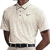 Nike Dri-FIT Tour POA Print Golf Polo Shirt - Lightweight, Full Coverage Pattern Polo