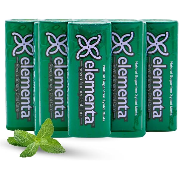 thumbnail image 2 of Elementa Natural Sugar-Free Breath Mints For Oral Care... 2 of 14