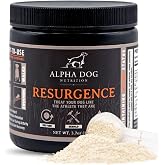 Alpha Dog Nutrition Electrolytes for Dogs - PhD Formulated Hydration Supplement with Beef Flavor for Active Canines - Versatile Powder for Dehydration Recovery and Stamina