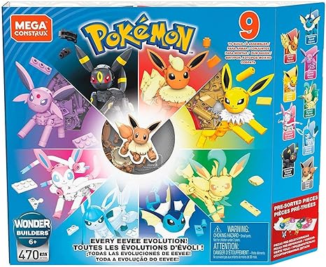 all pokemon mega construx