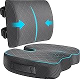 TushGuard Back&Seat Cushion, Car Seat Office Chair