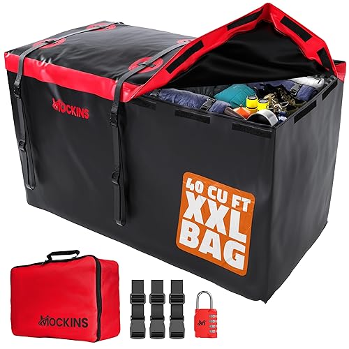 Cargo Bag Hitch Cargo Carrier Lockable Mockins 40 XL Trailer Hitch - Main Image