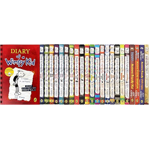 DIARY of a Wimpy Kid COLLECTION 1冊欠品 A Library of Diary of a Wimpy Kid 1-21 Books Complete Collection