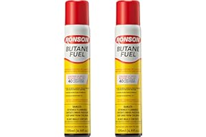Ronson 99146 2 Large Lighter Butane Refill 78 Grams 2.75 oz(Pack of 2)
