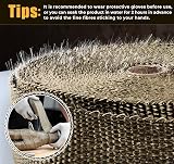 ilauke Titanium Exhaust Wrap Tape 5Mx5CM with 10 Ties Heat Shield Roll view 7