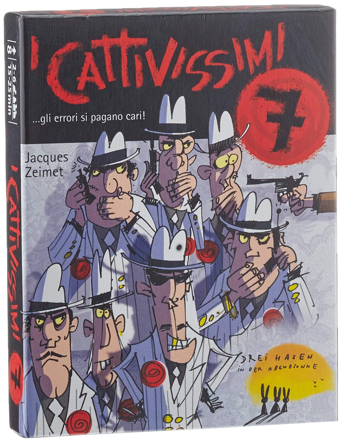 Asmodee Italia I Despicable 7 Table Game, Black, 60888-0016