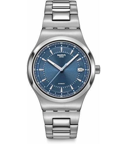 Amazon.com: Swatch Skin Irony 42 Unisex Watch Casual Polymer Grey