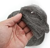 ASelected 16M Steel Wool 0000 Grade 4x100g for Cleaning Buffing Polishing Metal view 4