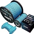 Paracord 1000lb | 1000 250 100 50ft Paracord (Blue, 50ft)