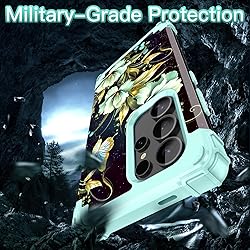LONTECT for Galaxy S24 Ultra 5G Case Shockproof