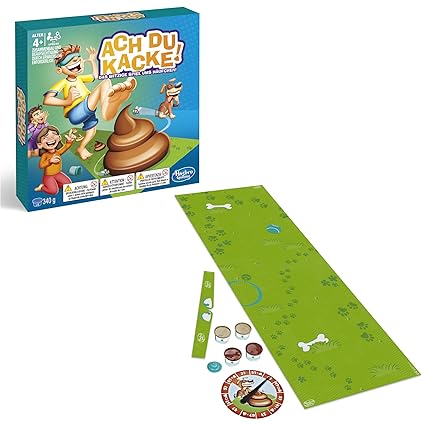 Hasbro Gaming E2489100 - Ach du Kacke Kinderspiel