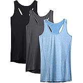 NELEUS Women's Workout Tank Top Racerback Yoga Tanks Athletic Gym Shirts