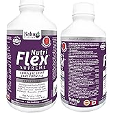 Naka Platinum Nutri Flex Supreme, Complete Joint Care Formula, Raspberry Flavour, Made in Canada (600ml)