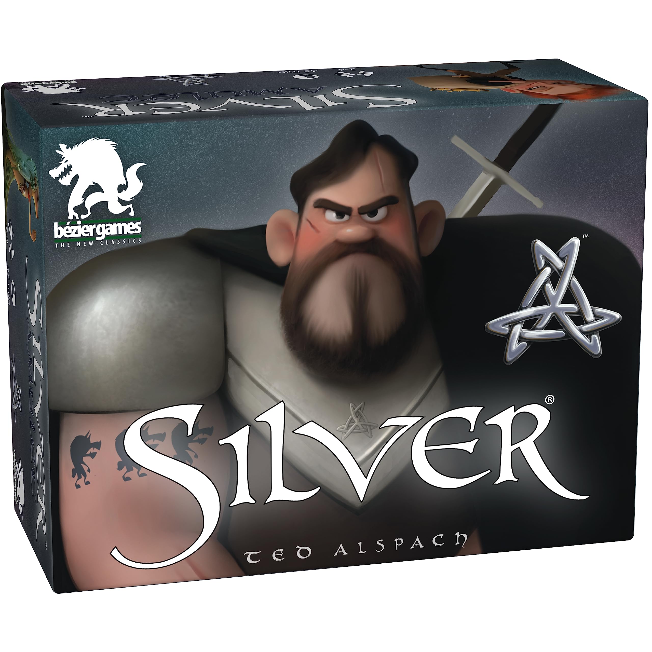 Bezier Games Silver, Mixed Colours, Aged 14+