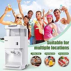 Vtsmax Electric Shaved Ice Machine, 300W Ice Shaver