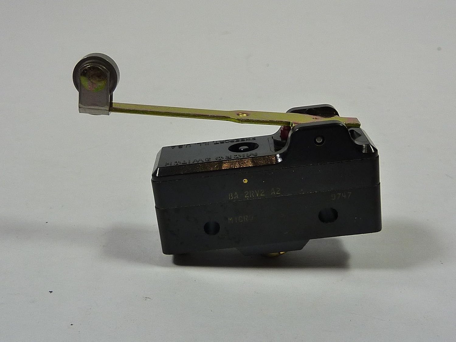 Microswitch, Standard, Roller Lever, SPDT, Screw, 20 A, 250 VDC