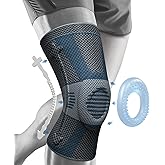 NEENCA Professional Knee Brace for Pain Relief, Medical Knee Compression Sleeve, Knee Support with Horizontal Knit Tech for Meniscus Tear, ACL, Arthritis, Joint Pain, Runner, Workout