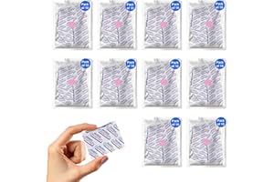 BRENSTEN 50cc (10 Packs of 10, Total 100 Packets) Oxygen Absorbers for Food Storage, Food Grade Oxygen Absorbers Packets with Oxygen Indicator for Long Term Storage and Preservation (50CC(100-Pack))