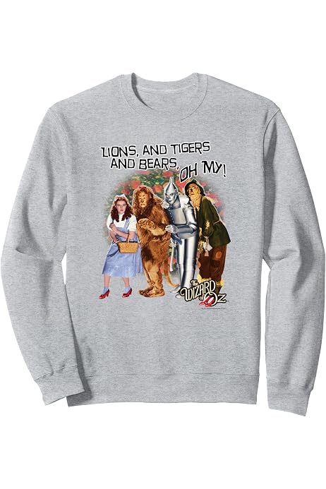 Amazon.com: The Wizard of Oz Oh My Sweatshirt : Clothing, Shoes 