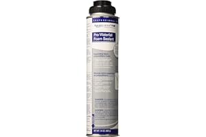 Aquascape PRO Professional Black Foam Sealant for Pond and Waterfall, Installation Tools, 24-Ounces |30096, 24-Ounce