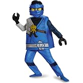 Jay Deluxe Ninjago LEGO Costume, Large/10-12