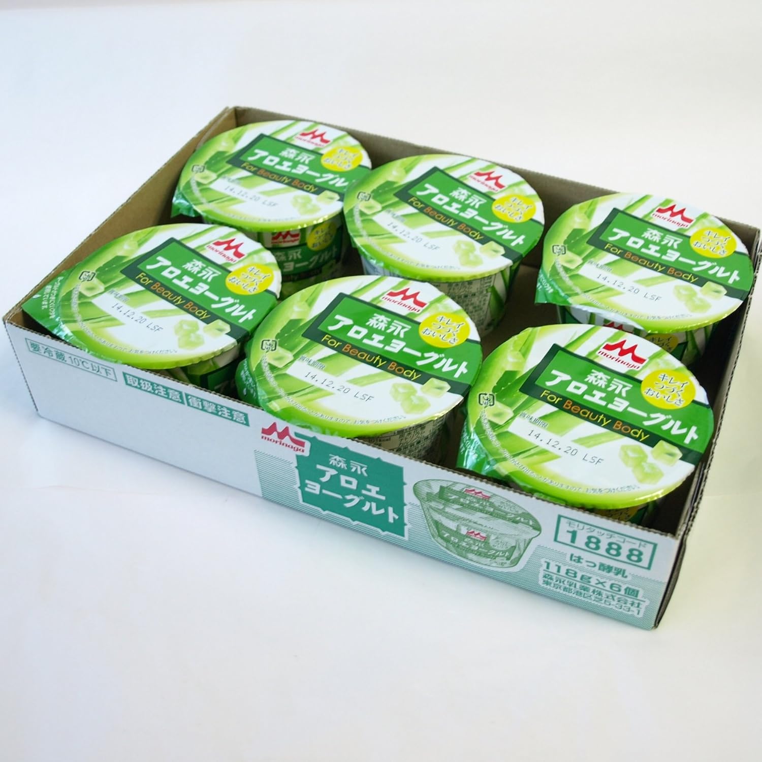 Amazon 森永乳業 Morinaga Aloe Yogurt アロエヨーグルト 118g 6ヶ入り ヨーグルト フルーツヨーグルト 通販