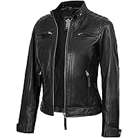 Men's Truckers Real Leather Jacket 100% Cowhide Casual Fashion