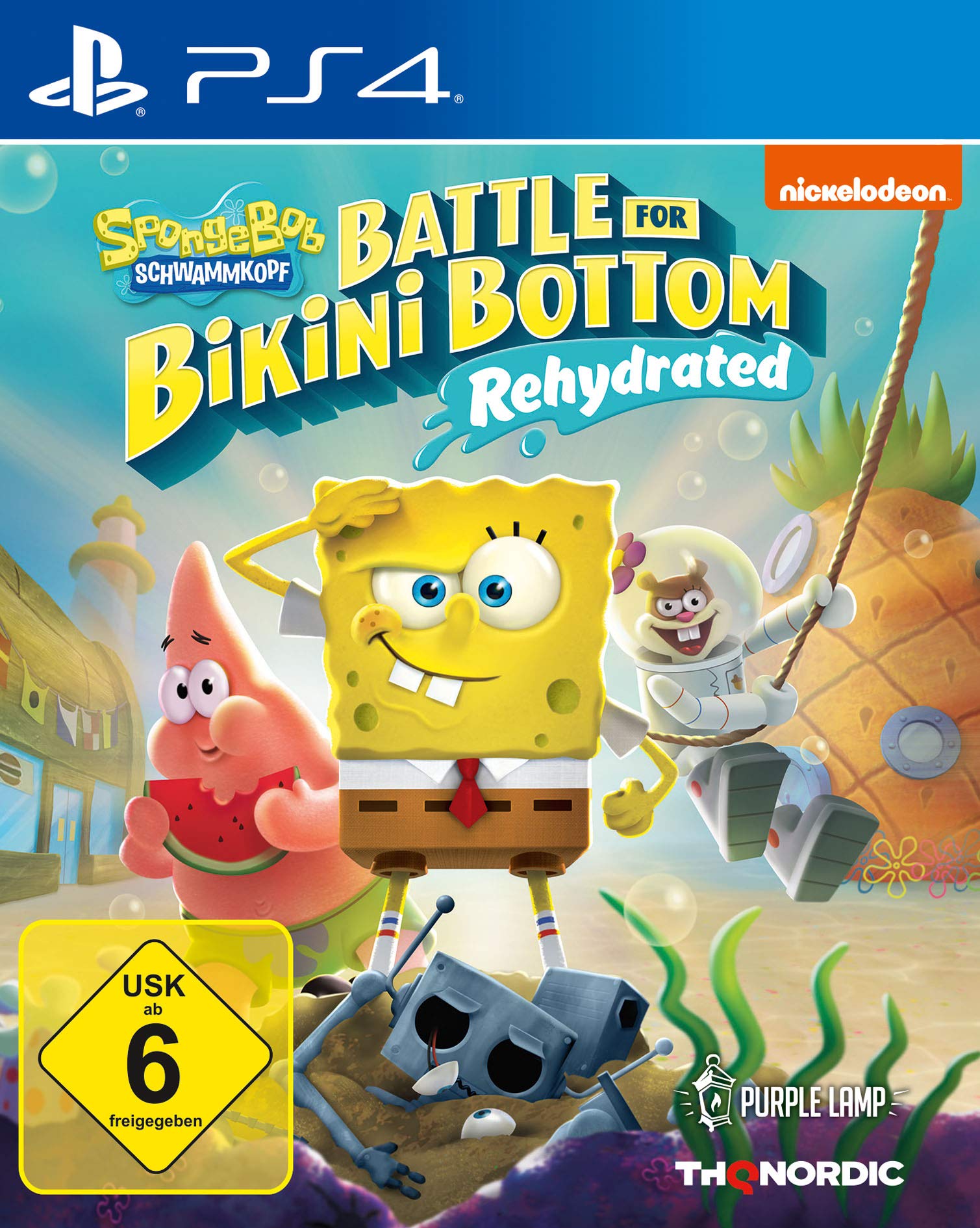 Thq Nordic Koch Media Schwammkopf: Battle For Bikini Bottom - Rehydrated [PlayStation 4]
