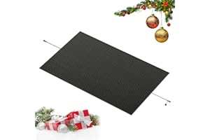 ABORON 40'' X 60'' Heated Snow Melting Mats Outdoor for Walkways/Stairs, Anti-Slip Rubber Mats for Snow Removal