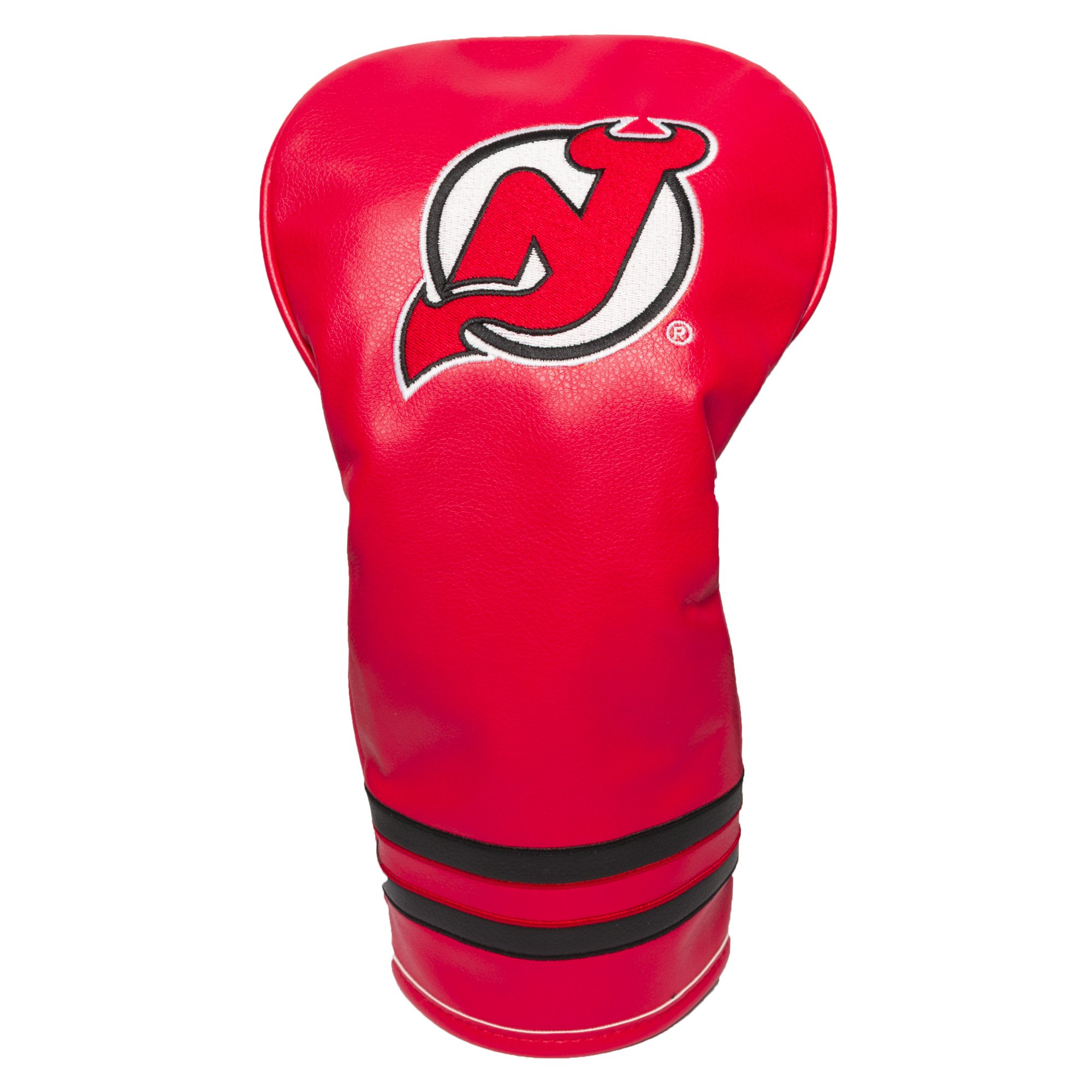 Team Golf NHL New Jersey Devils Vintage Driver Golf Club Headcover, Form Fitting Design, Retro Design & Superb Embroidery