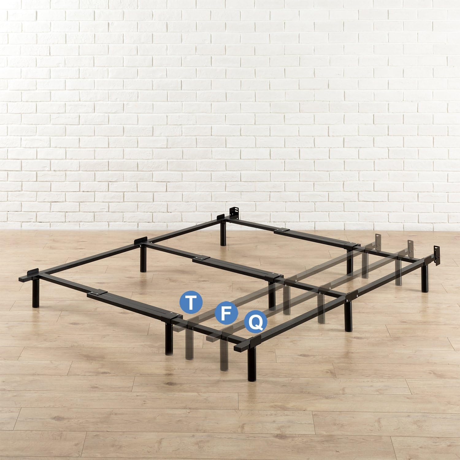 Best Zinus Compact Adjustable Heavy Duty Bed Frame
