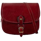 Time Resistance Leather Cross Body Bag for Women - Handbag, Shoulder, Messenger, Purse