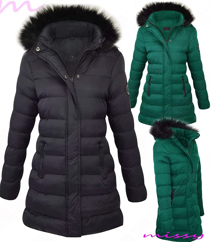 baby girl quilted coat
